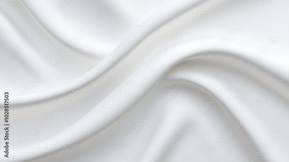 Obraz premium A white fabric with a pattern that is folded in half