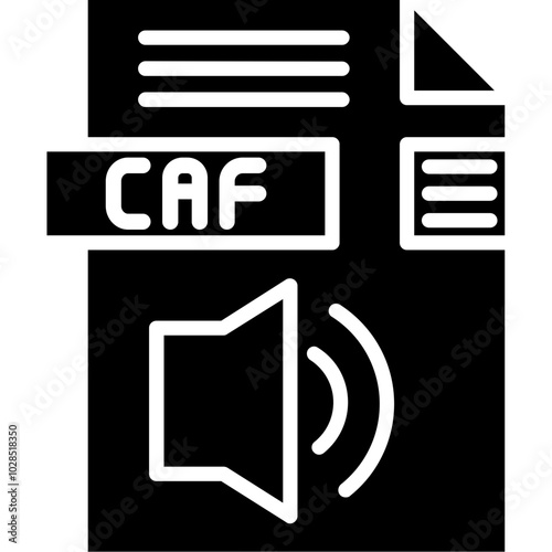 CAF File Format Icon