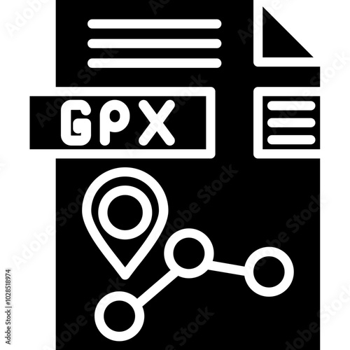 GPX File Format Icon photo