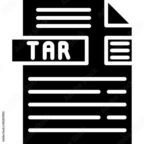 TAR File Format Icon