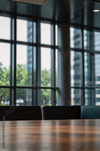 Empty modern meeting room in the office