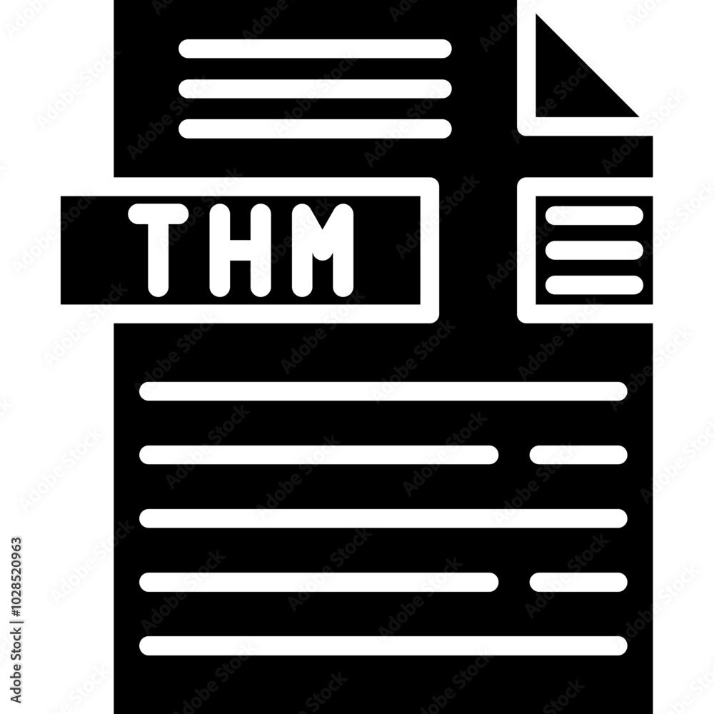 THM File Format Icon THM File Format Icon