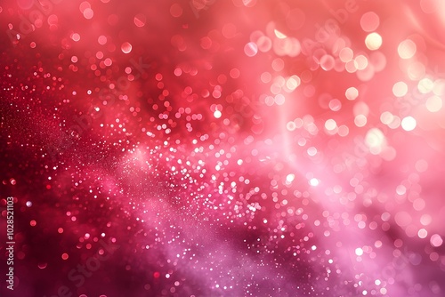 A blurry photo of a red and pink background