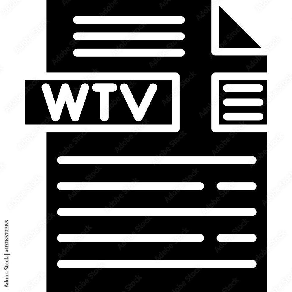 WTV File Format Icon WTV File Format Icon