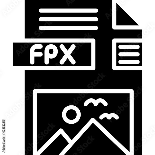 FPX File Format Icon photo