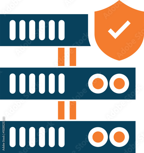 Web Hosting Icon Element