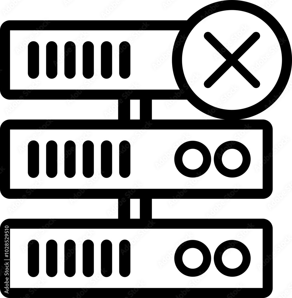 Web Hosting Icon Outline Web Hosting Icon Outline