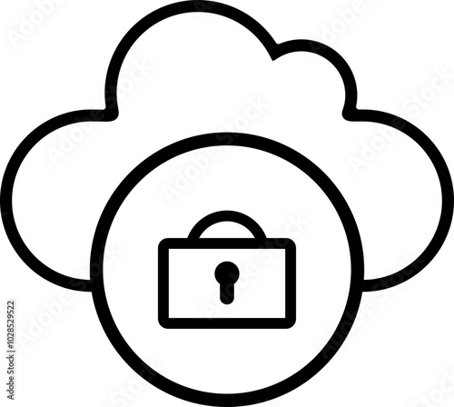Web Hosting Icon Outline
