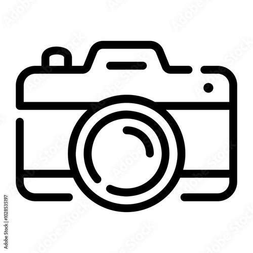photography Line Icon