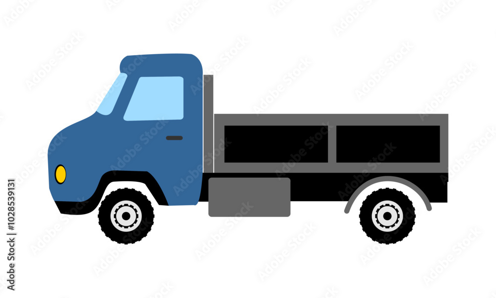 Materials car illustration design vector Materials car illustration design vector