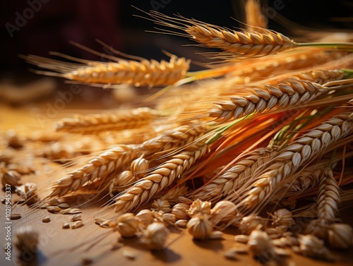 A close-up shot of Barley