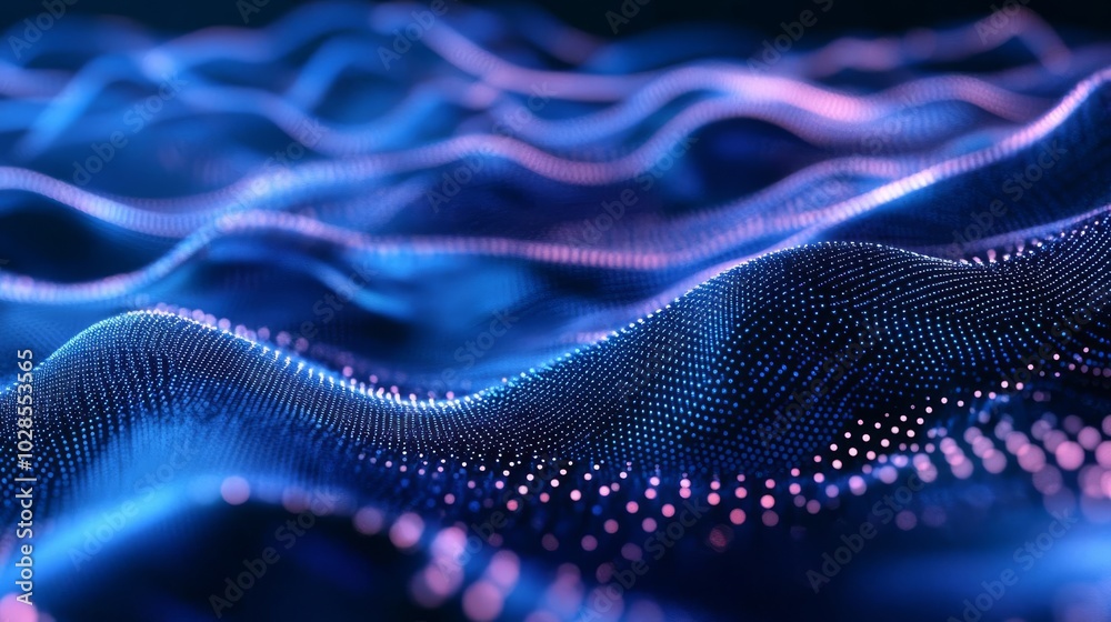 Modern digital abstract 3D background Copy space Based on Generative AI Modern digital abstract 3D background Copy space Based on Generative AI