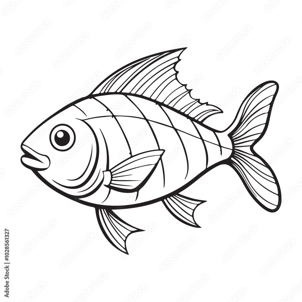 vector silhouette image of a fish on a white background
vector silhouette image of a fish on a white background