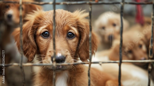Puppies Suffering in Poor Conditions at Puppy Mills