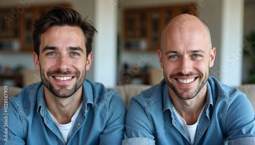 Before and After Hair Transplant: Bald vs. Full Hair Comparison