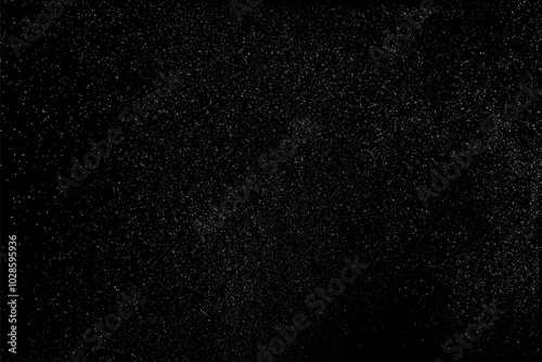 Obraz na płótnie Black texture. Star space pattern. Dark night sky. Snow light textured backdrop. Christmas backgrounds. w salonie