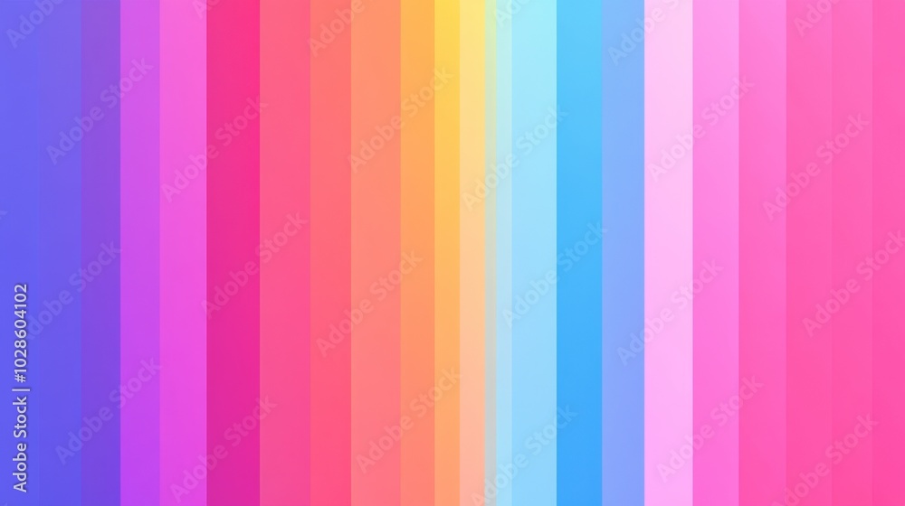 Vibrant Vertical Lines in Gradient Colors Vibrant Vertical Lines in Gradient Colors