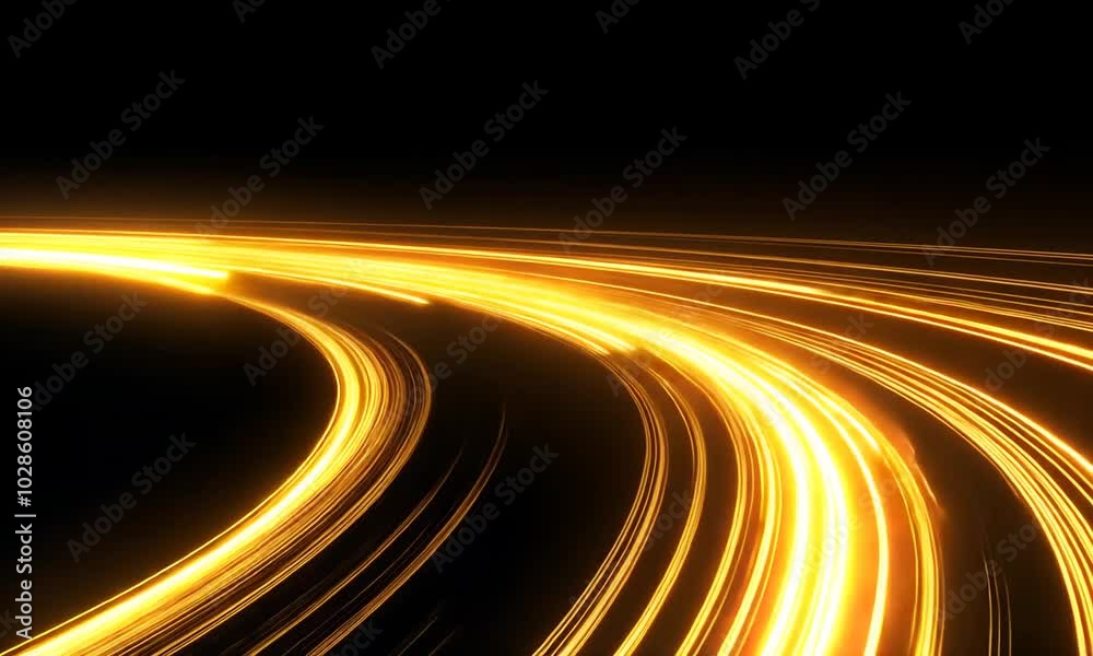 Abstract Light Trails in Night Abstract Light Trails in Night
