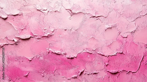 pink paint on a wall