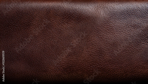 Dark brown leather texture background