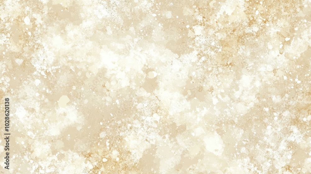 Elegant seamless pattern a beige ecru eggshell texture with a soft cream vintage grunge background. The design includes light speckles and particles, reminiscent of rice paper. Elegant seamless pattern a beige ecru eggshell texture with a soft cream vintage grunge background. The design includes light speckles and particles, reminiscent of rice paper.