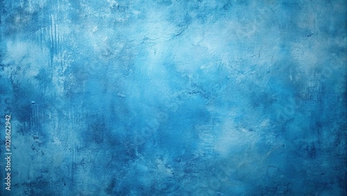 Paint smudge textured background in blue aesthetic style Asymmetrical