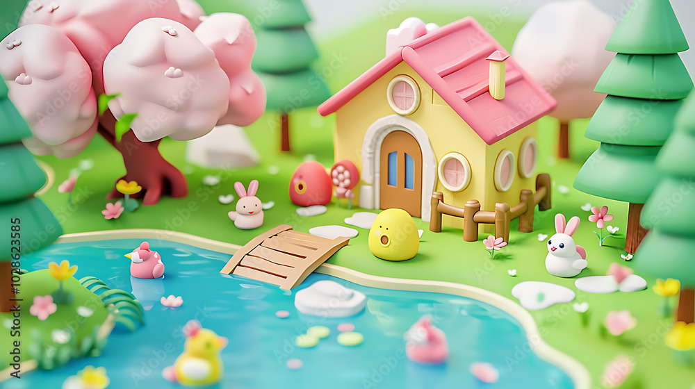 cartoon child toy cartoon child toy