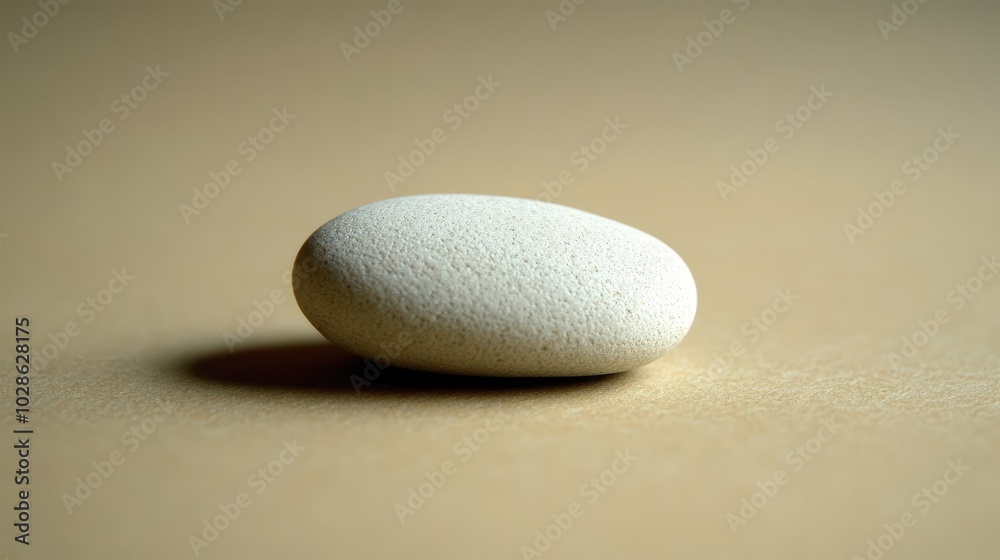 Smooth Stone on Minimalist Surface Smooth Stone on Minimalist Surface