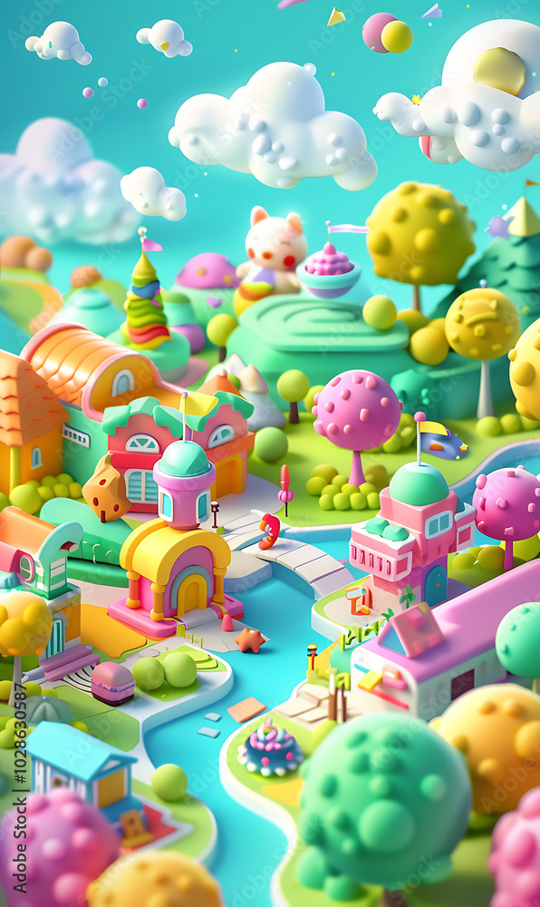 Naklejka premium cartoon illustration