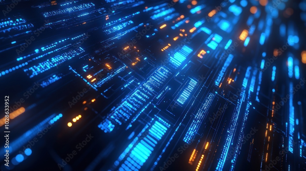 Abstract Digital Data Flow Abstract Digital Data Flow