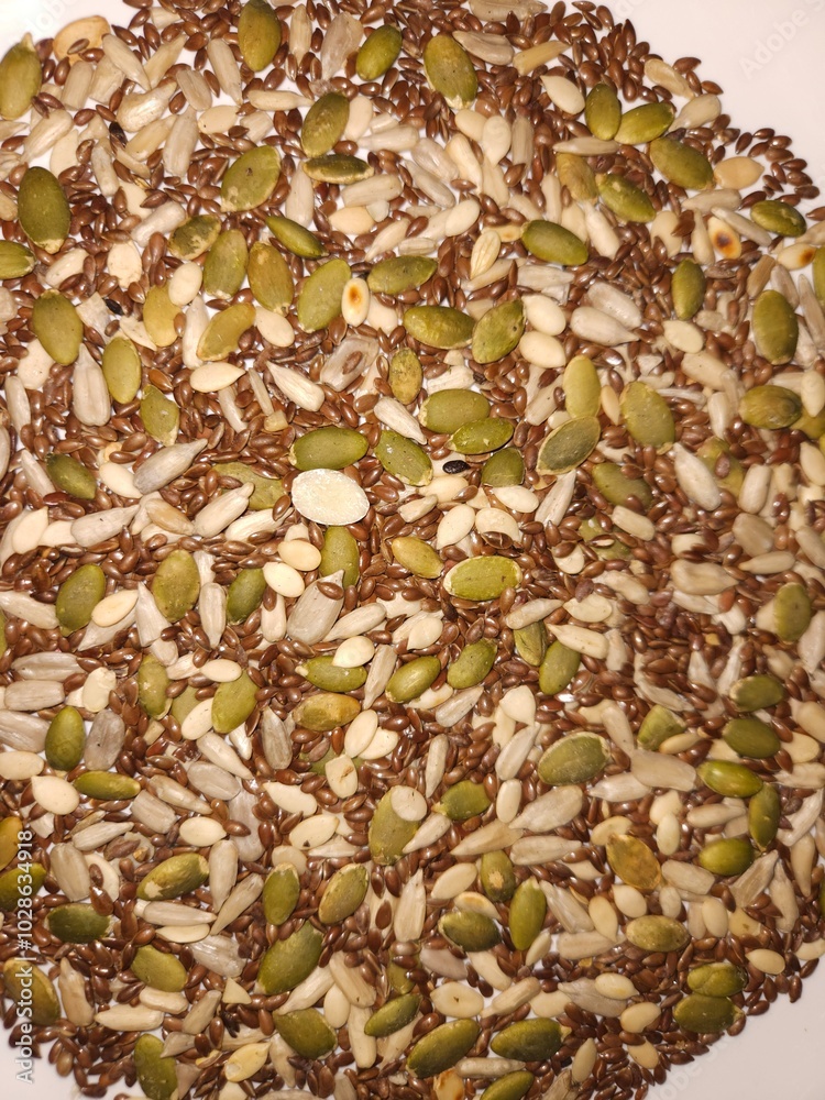Roasted Seeds, Food Background Roasted Seeds, Food Background