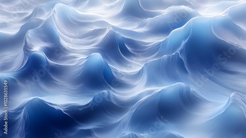 blue wave background