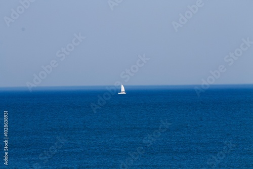 sailboat on the sea