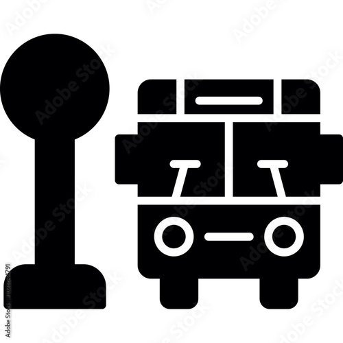 Bus Station Icon