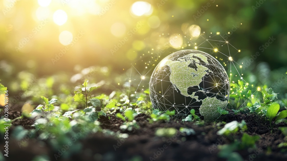 Dynamic 3D Representation of Earth in Nature Dynamic 3D Representation of Earth in Nature