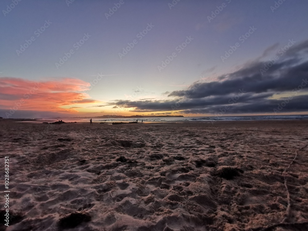 “Biarritz at dusk: the dance of colors on the Atlantic” “Biarritz at dusk: the dance of colors on the Atlantic”