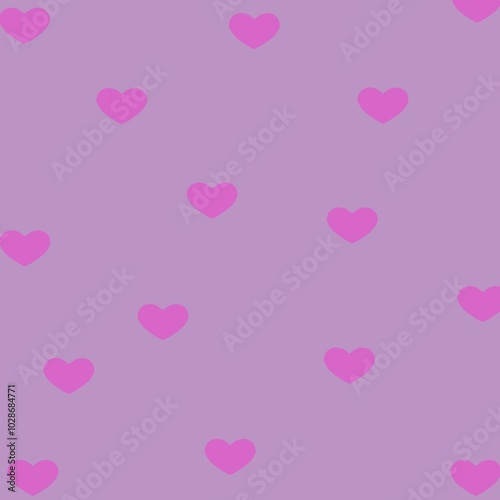 pink hearts background