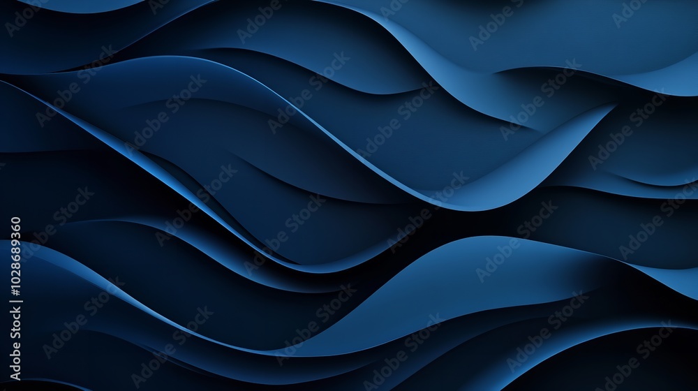 Dark Blue Paper Waves Abstract Banner Design
Dark Blue Paper Waves Abstract Banner Design