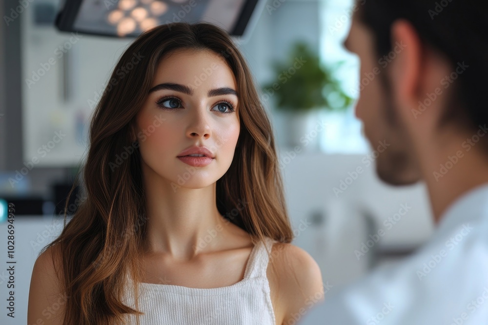 Dermatologist Checking Skin Allergy, Generative AI Dermatologist Checking Skin Allergy, Generative AI