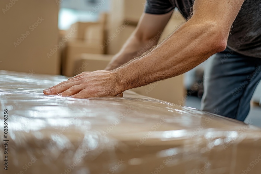 Furniture Movers Packing And Wrapping, Generative AI