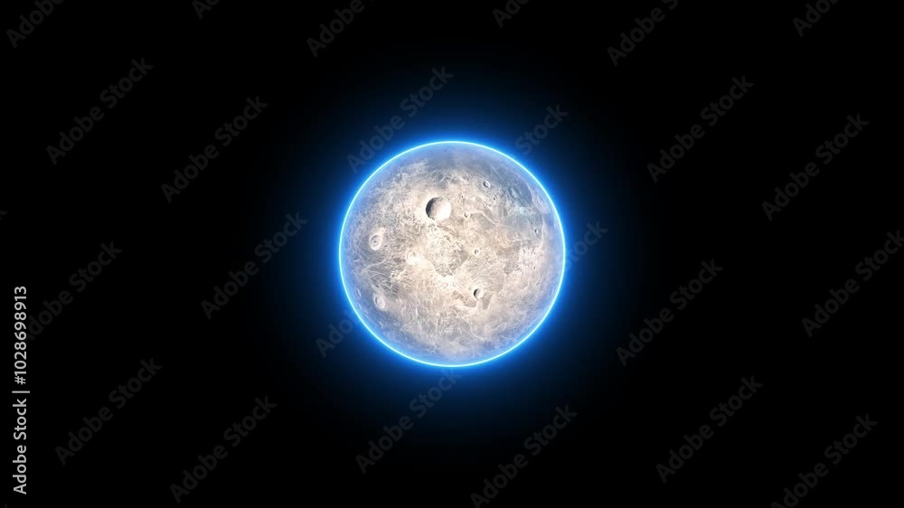 Moon planet t animation space Moon planet t animation space