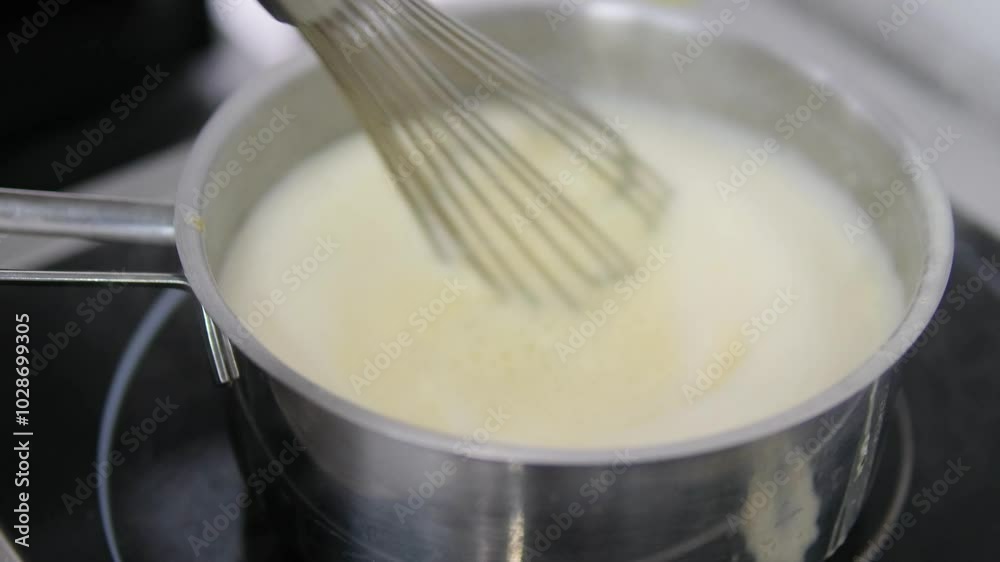 pour cream soup into a plate cook cream soup Cook Pours the Puree From the Cauldron Onto Two Plates with a Ladle pour cream soup into a plate cook cream soup Cook Pours the Puree From the Cauldron Onto Two Plates with a Ladle