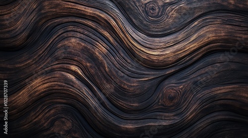 Design of Dark Wood Background