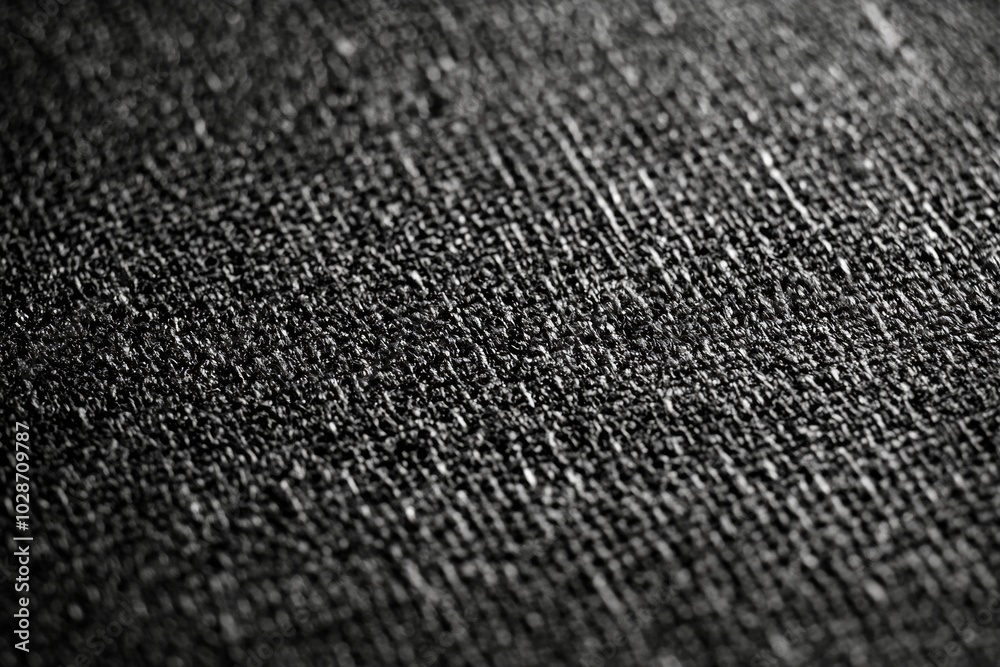 Close up of black matte canvas texture. Close up of black matte canvas texture.