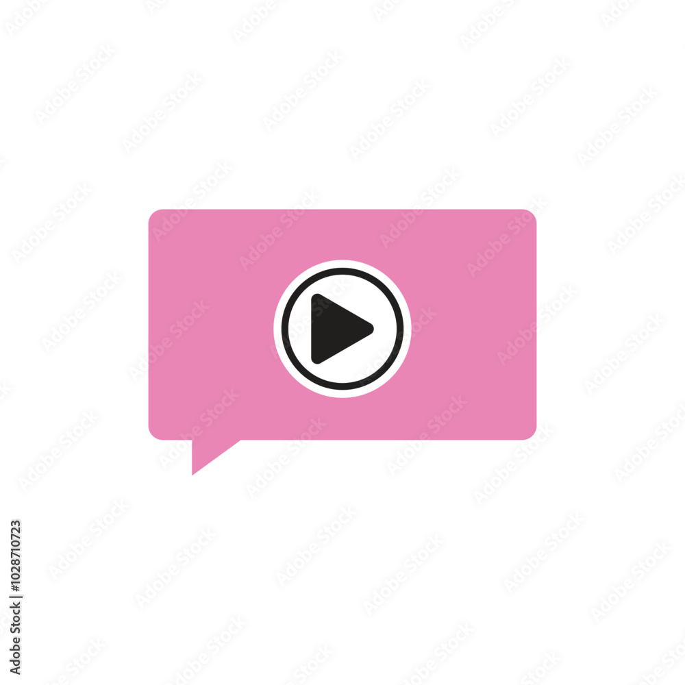 Chat talk pixel perfect logo vector symbol