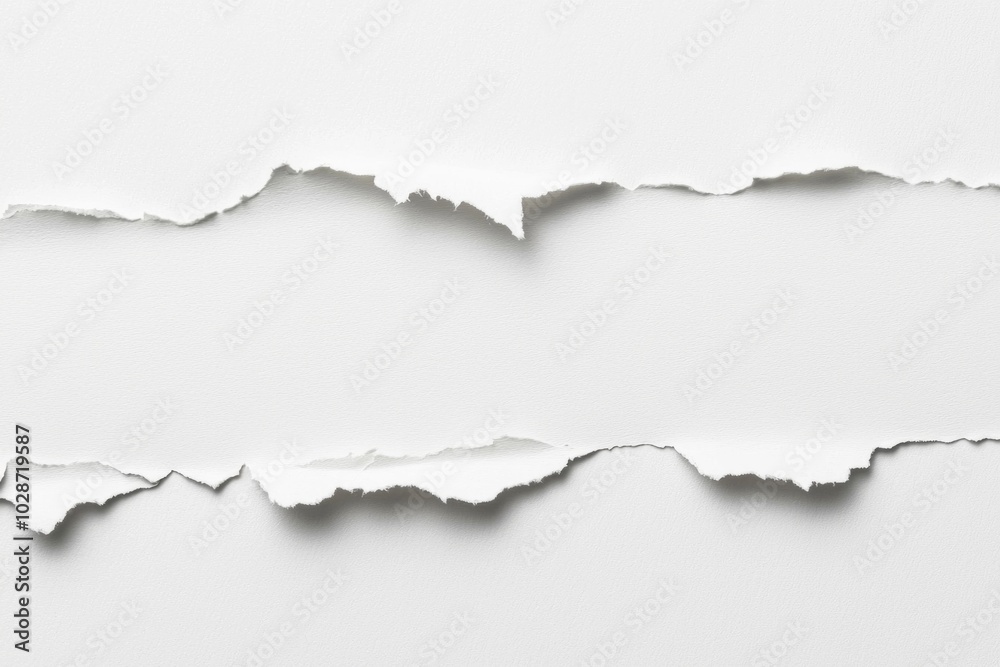 Naklejka premium White paper texture background. 