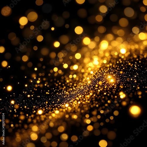 golden christmas background