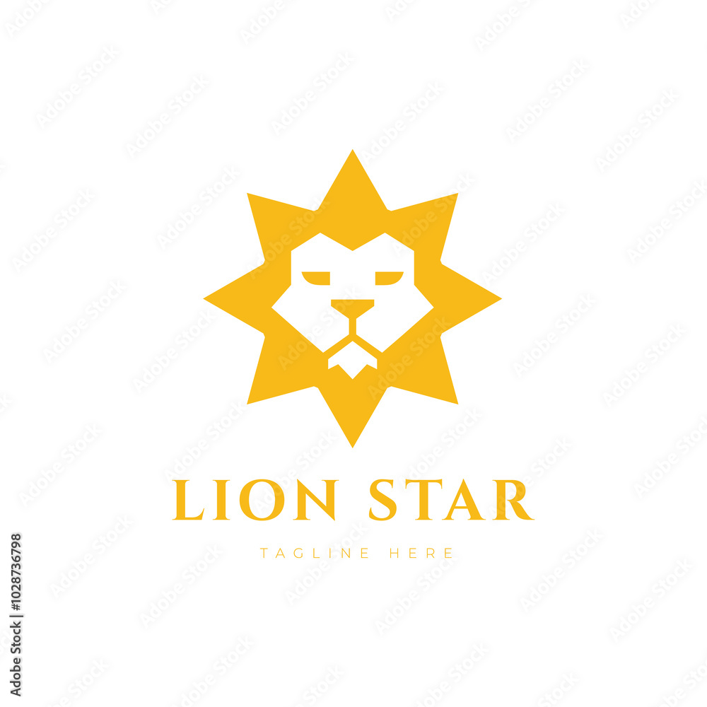 lion head powerful animal logo design modern vector lion head powerful animal logo design modern vector