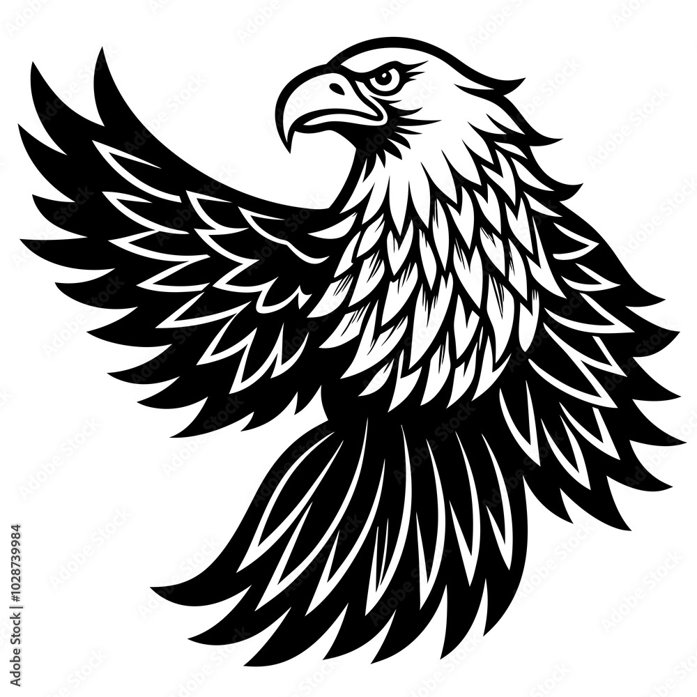 eagle with wings eagle with wings