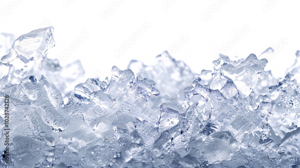 A Frozen Symphony: An Abstract Depiction of Ice A Frozen Symphony: An Abstract Depiction of Ice